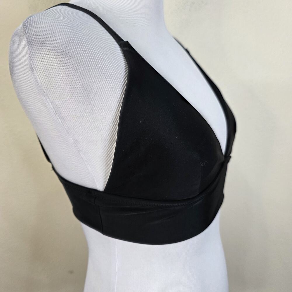 Aerie Bikini Set 3 Pieces Mix & Match Black Small & Medium Triangle - Picture 3 of 14